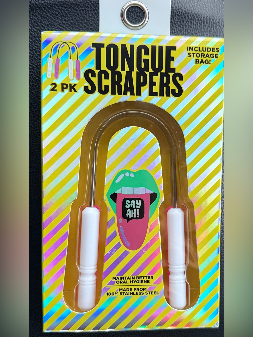 Say Ah! Tongue Scrapers